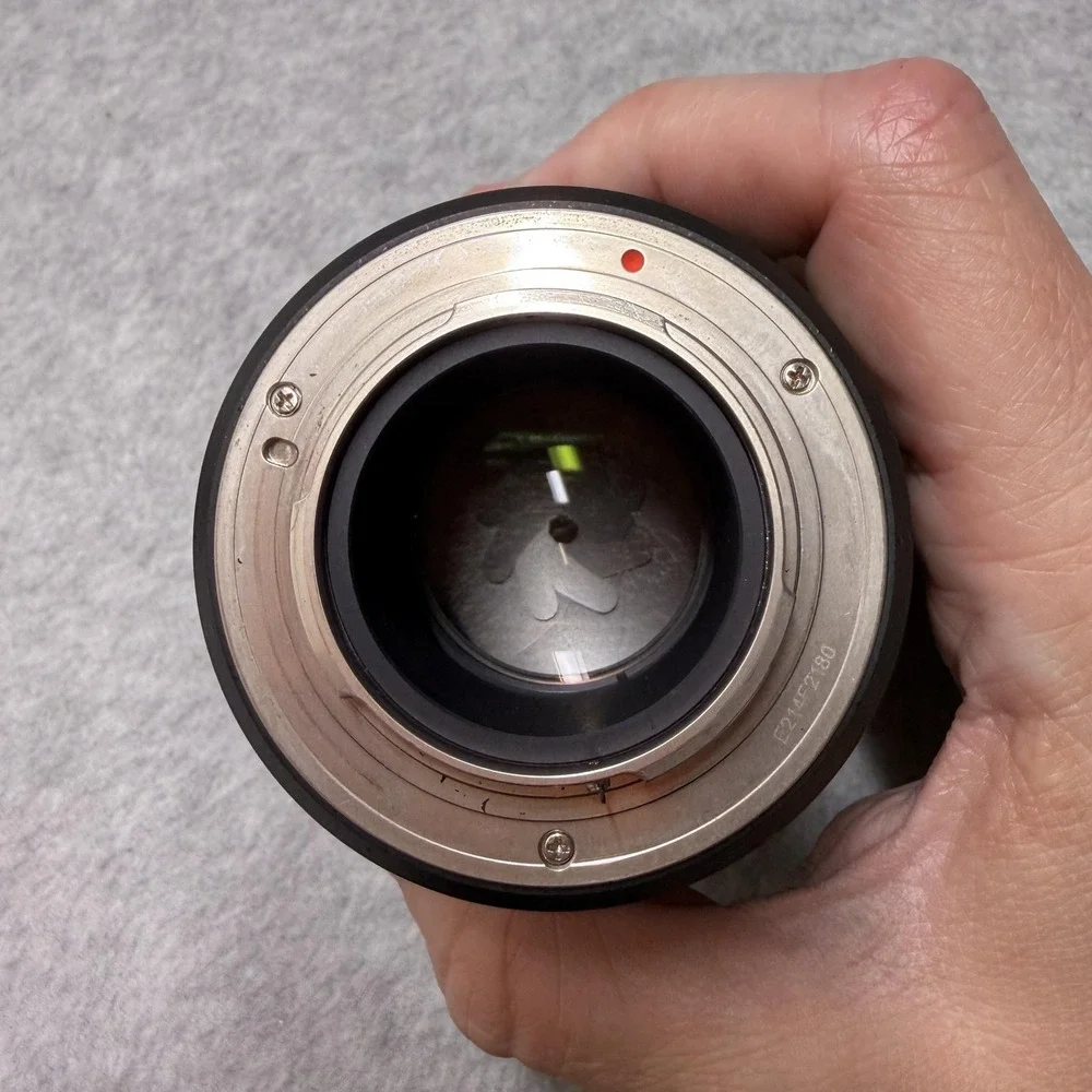 Rokinon 85mm T1.5 AS IF UMC Cine Lens Canon EF Manual Focus 72mm Made IKorea
